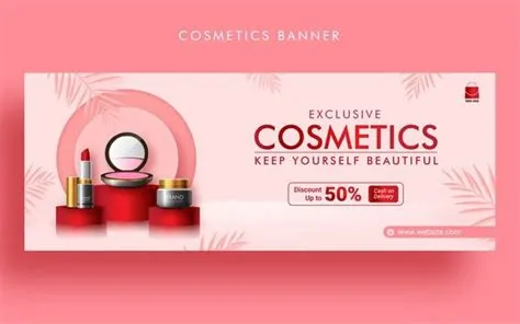Cosmetic Fashion Sale Promotion Banner