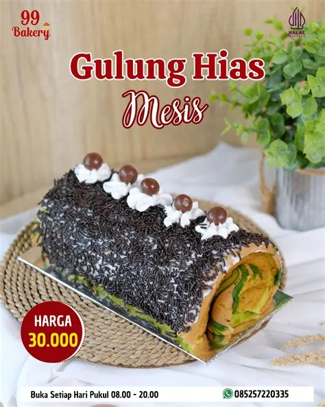 99 Bakery Jember | BOLU GULUNG HIAS MESIS🥰 @99bakeryjember Menyediakan ...