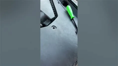 How to remove push pins on a car - YouTube