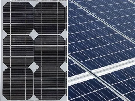 So sánh pin mono và poly loại nào tốt hơn - EMP Energy JSC