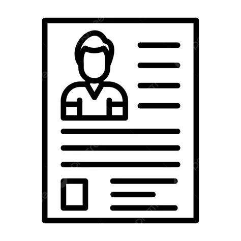 Resume Line Icon Vector, Resume Icon, And, Business PNG and Vector with ...