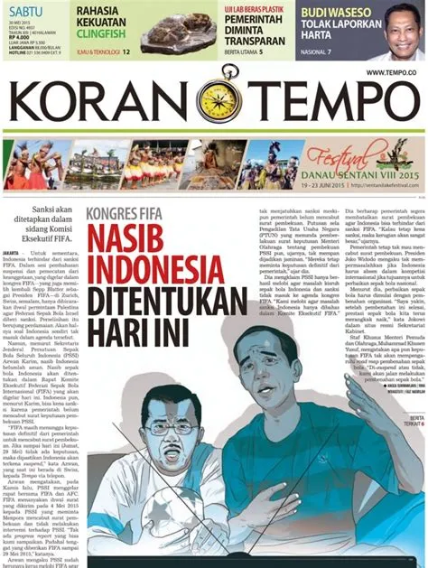 Nasib Indonesia Ditentukan Hari Ini - Berita Utama - koran.tempo.co