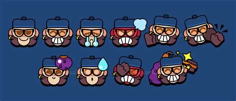 Some Mico pins I made : r/Brawlstars