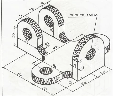 Autocad 3d Mechanical Drawings