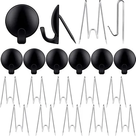 Amazon.com : 20 Pieces Metal Cubicle Hooks Fabric Panel Wall Hooks Set ...