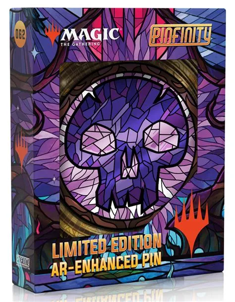 Magic: The Gathering Stained-Glass Mana Pins — Pinfinity • Coqui Hobby ...