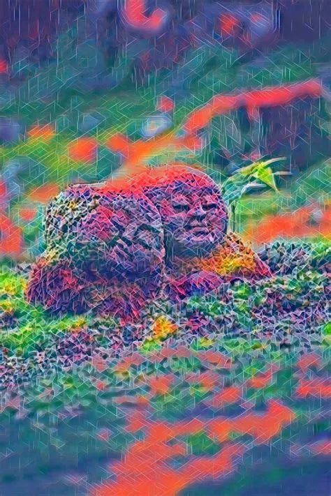 Japanese Sanctuary, Arte digital por Damien Jamet | ArtMajeur