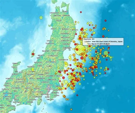 Map of Sendai Earthquake 2011 | Earthquake and tsunami, Earthquake ...
