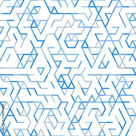Geometric random lines pattern. Abstract technology background with ...