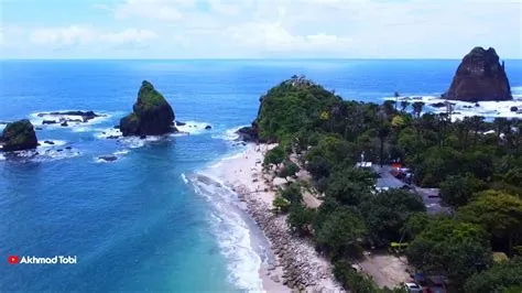 Pantai Tanjung Papuma Jember 2021 | Drone Views | dji mini 2 - YouTube
