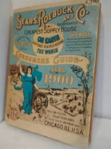 FREE SHIPPING! 1970 Reproduction Sears Roebuck & Co. Fall 1900 Product ...