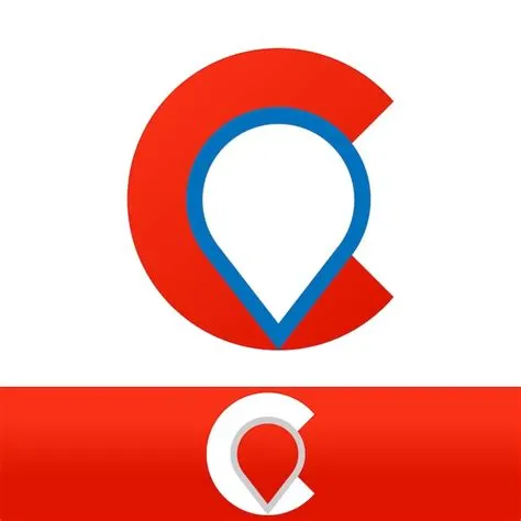 Premium Vector | C pin logo design idea