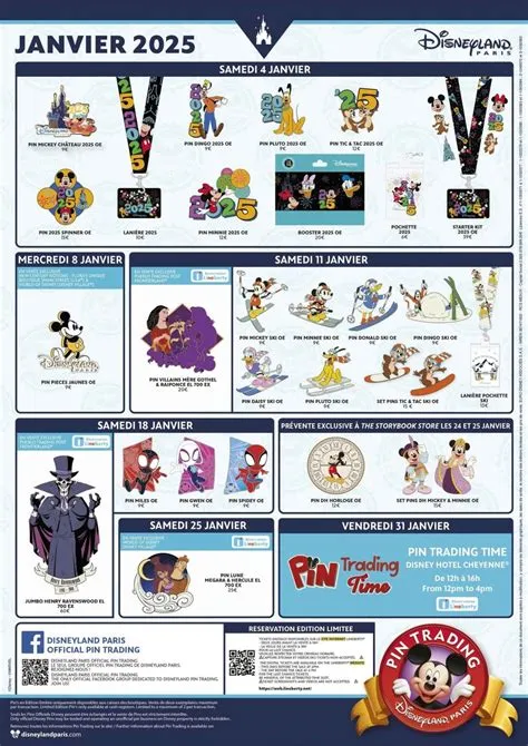 Disneyland Paris January 2025 Pin Releases - Disney Pins Blog