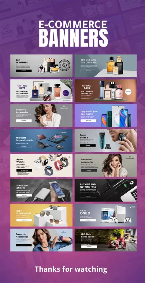 E-commerce Banners - Khaled Mamdouh | Web banner design, Banner ads ...