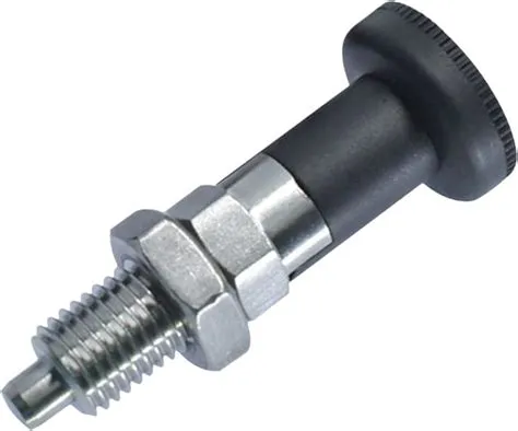 Amazon.com: Self Locking Indexing Pin, Spring Plunger, Spring Pin, Lock ...