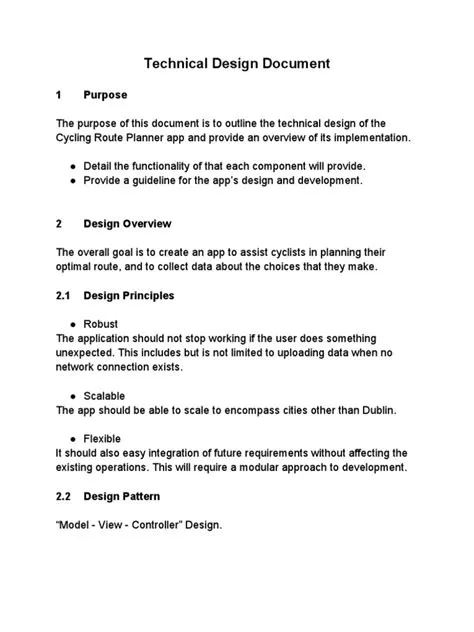 Technical Design Document | Application Programming Interface ...