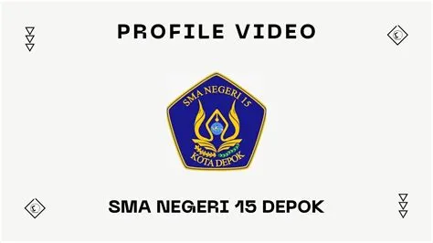 Video Profil SMA Negeri 15 Depok (2022) - YouTube