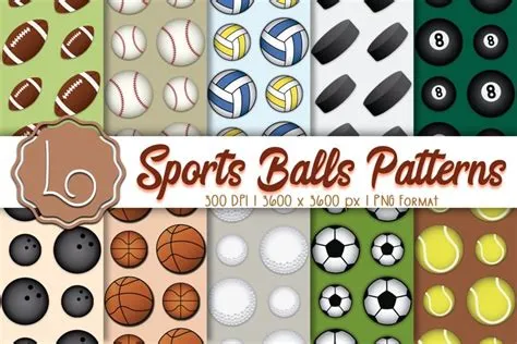 10 Sports Balls Patterns