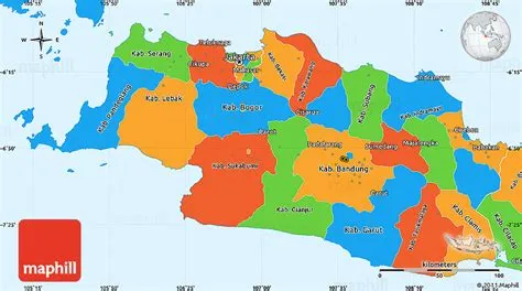 West Java Indonesia Map