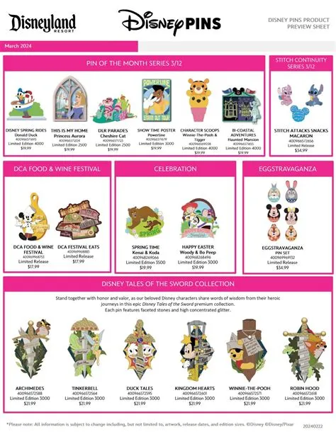 March 2024 Disney Parks Pin Preview - Disney Pins Blog