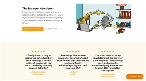 Biggest Ghost Websites & My Favourite Newsletters