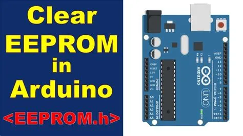 How to Clear EEPROM in Arduino - YouTube