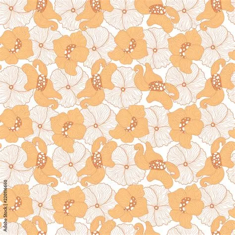 Light Orange Pattern Background