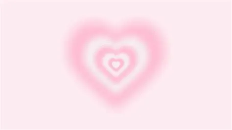 soft pink heart desktop wallpaper | Papel de parede do notebook, Papel ...