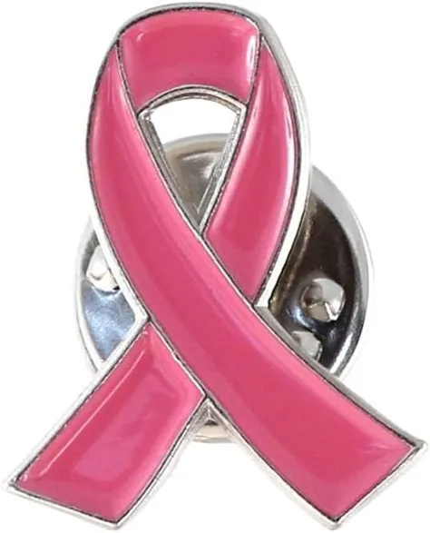 Emblematic Jewelry Official Pink Ribbon Breast Cancer Awareness Lapel ...