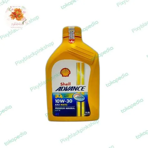 Jual Oli Motor Metic Shell Advance AX5 Scooter 0.8L 10w30 Shell ...