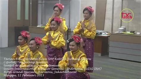 Tarian Riau Murid SMP Bintang Kejora Ciputat, Persembahan untuk Sr ...