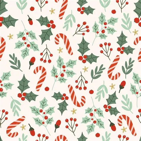 Christmas seamless pattern with pine tree holiday background | Premium ...
