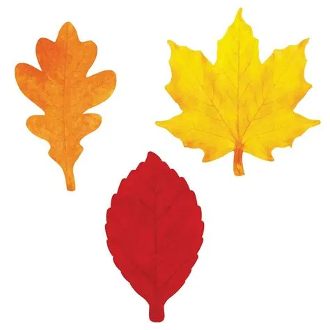Large Printable Fall Leaves