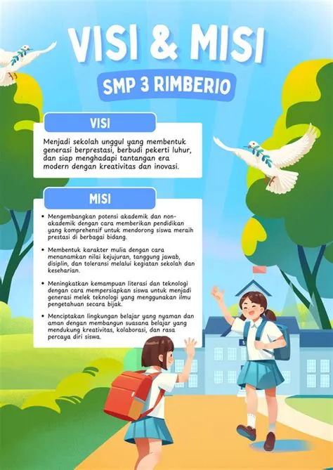 Gratis desain contoh sekolah - Canva