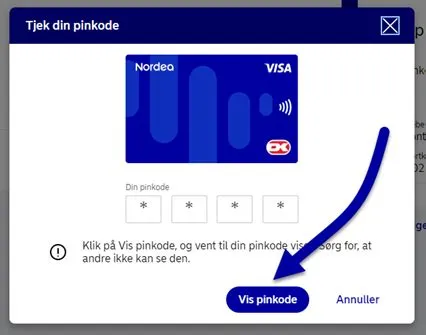 Find din pinkode i mobil- og netbank | Nordea