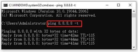 CMD Ping Test: How to Ping from Command Prompt Windows 10/11 - MiniTool ...