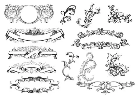 Antique Scroll Ornament Vectors 22998 Vector Art at Vecteezy