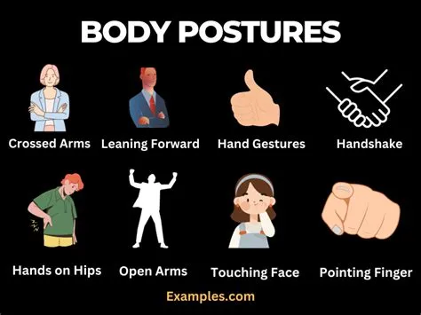 Examples of Open Posture for Better Communication