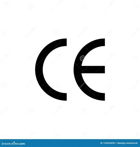 CE Mark Symbol. CE Symbol Icon. Stock Vector - Illustration of ...