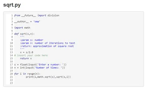 Solved Write a Python function that calculates the square | Chegg.com