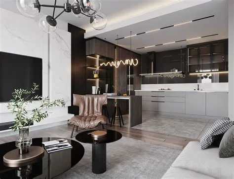 Free Download 3Ds Max Living Room – Kitchen by Semih Arüv - 3DMili 2025 ...