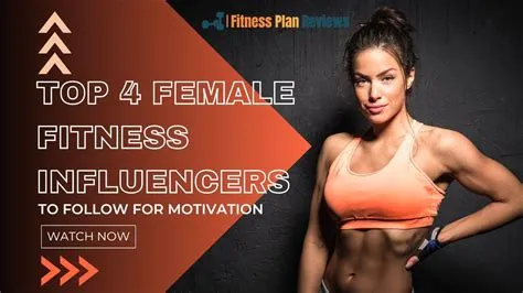 Top 4 Female Fitness Influencers - YouTube
