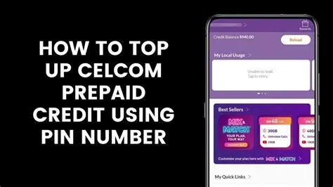 How to Top Up Celcom Prepaid Credit Using PIN Number l Top Up Dial 122 ...