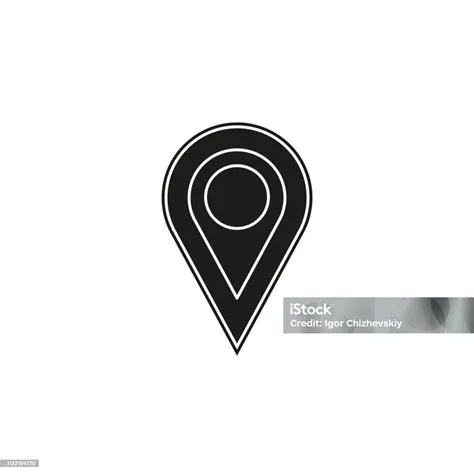 Penunjuk Peta Pin Peta Ikon Gps Peta Pin Panah Lokasi Kompas Ilustrasi ...