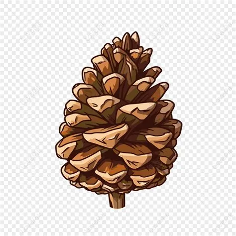Pine Cone Clipart Pine Cone Vector Illustration Cartoon,cartoon ...