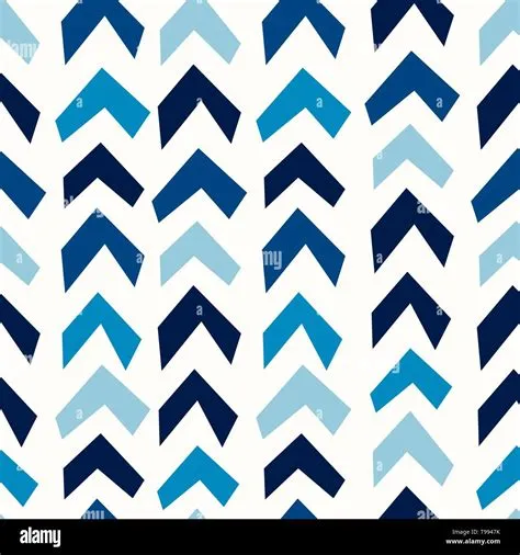 Blue Chevron Pattern Backgrounds