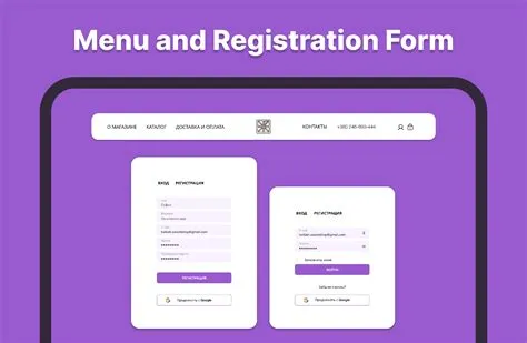 Figma Registration Template