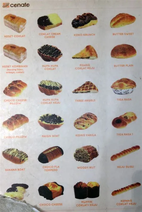 Harga Kue Di Conato Bakery