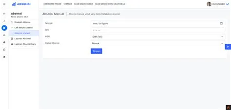 Presensi Sekolah, Karyawan Qr-code, FingerPrint - WA - Aplikasi Pendidikan