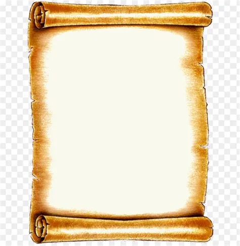 Scroll Template Microsoft Word - Neverland Map On A Scroll PNG ...